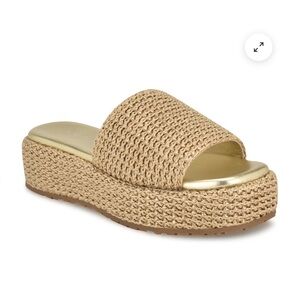 Nine West Keziah sandals flatform wedges slides